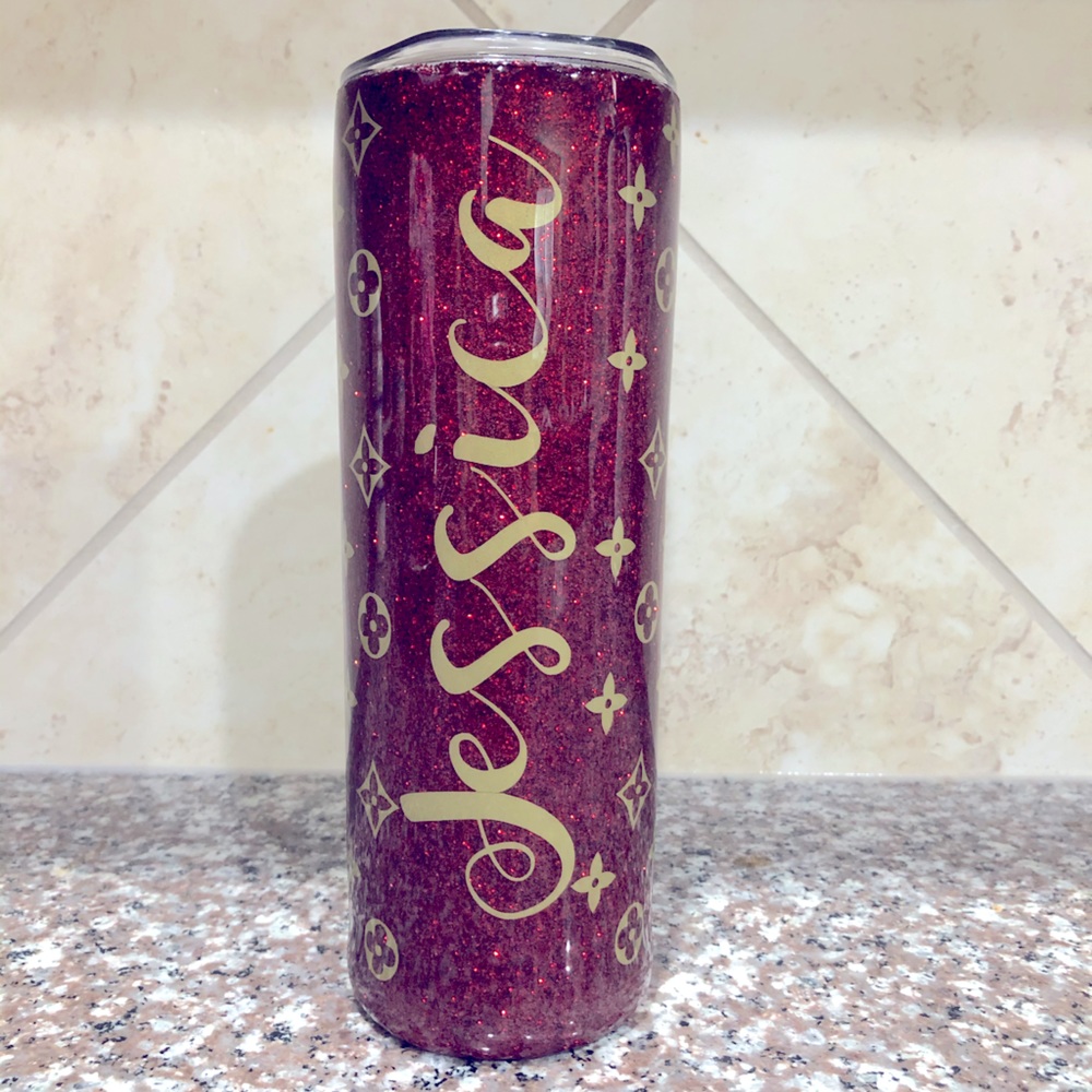 Monogrammed Jessica Tumbler